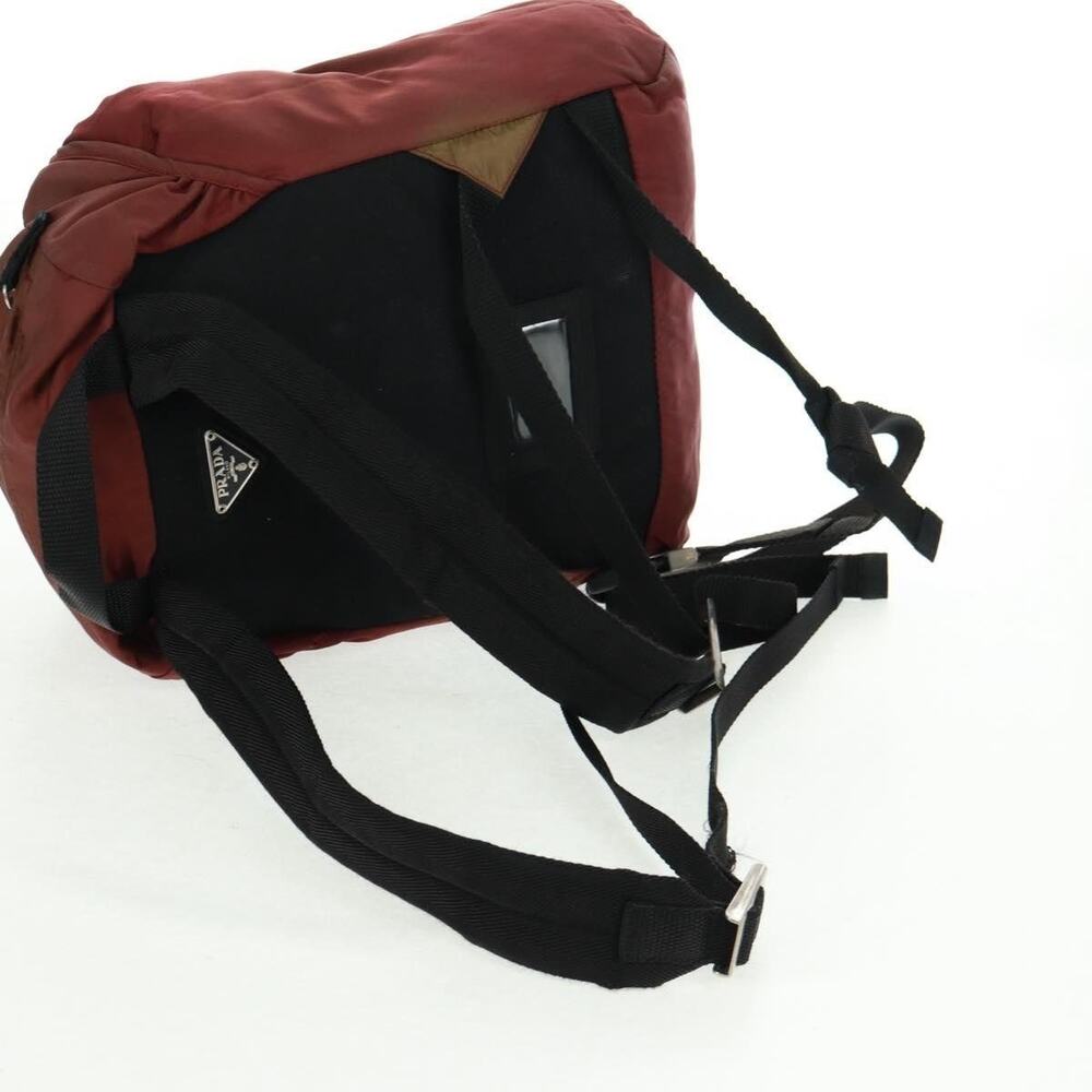 Prada Nylon Backpack Red - Picture 2 of 12